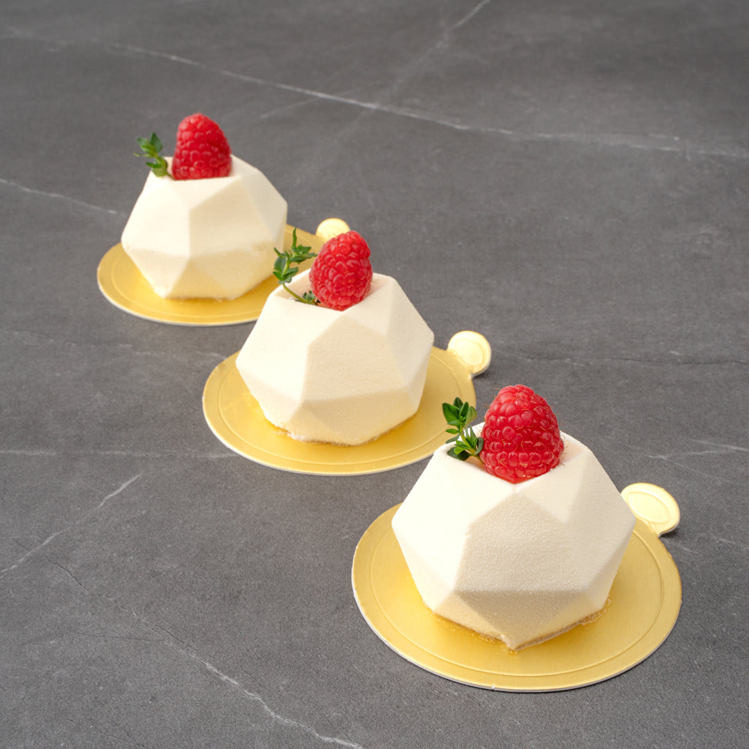 Pastry Tek Silicone Diamond Sphere Baking Mold - 8-Compartment - 1 count box