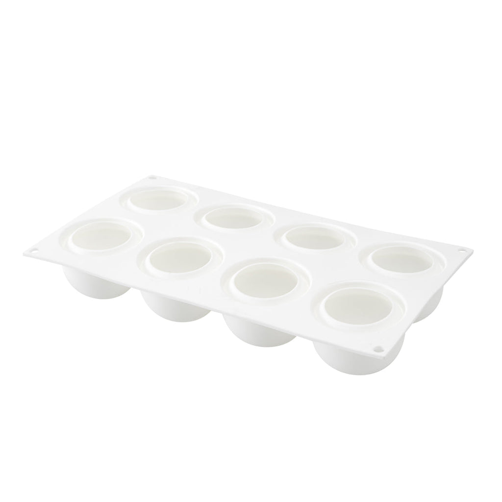 Pastry Tek Silicone Ball Baking Mold - 8-Compartment - 1 count box