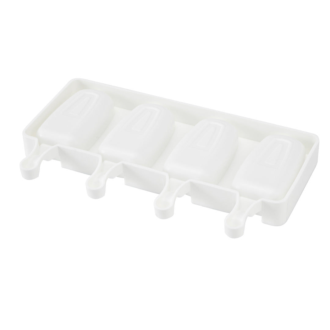 Pastry Tek Silicone Round Popsicle Mold - 4-Compartment - 1 count box