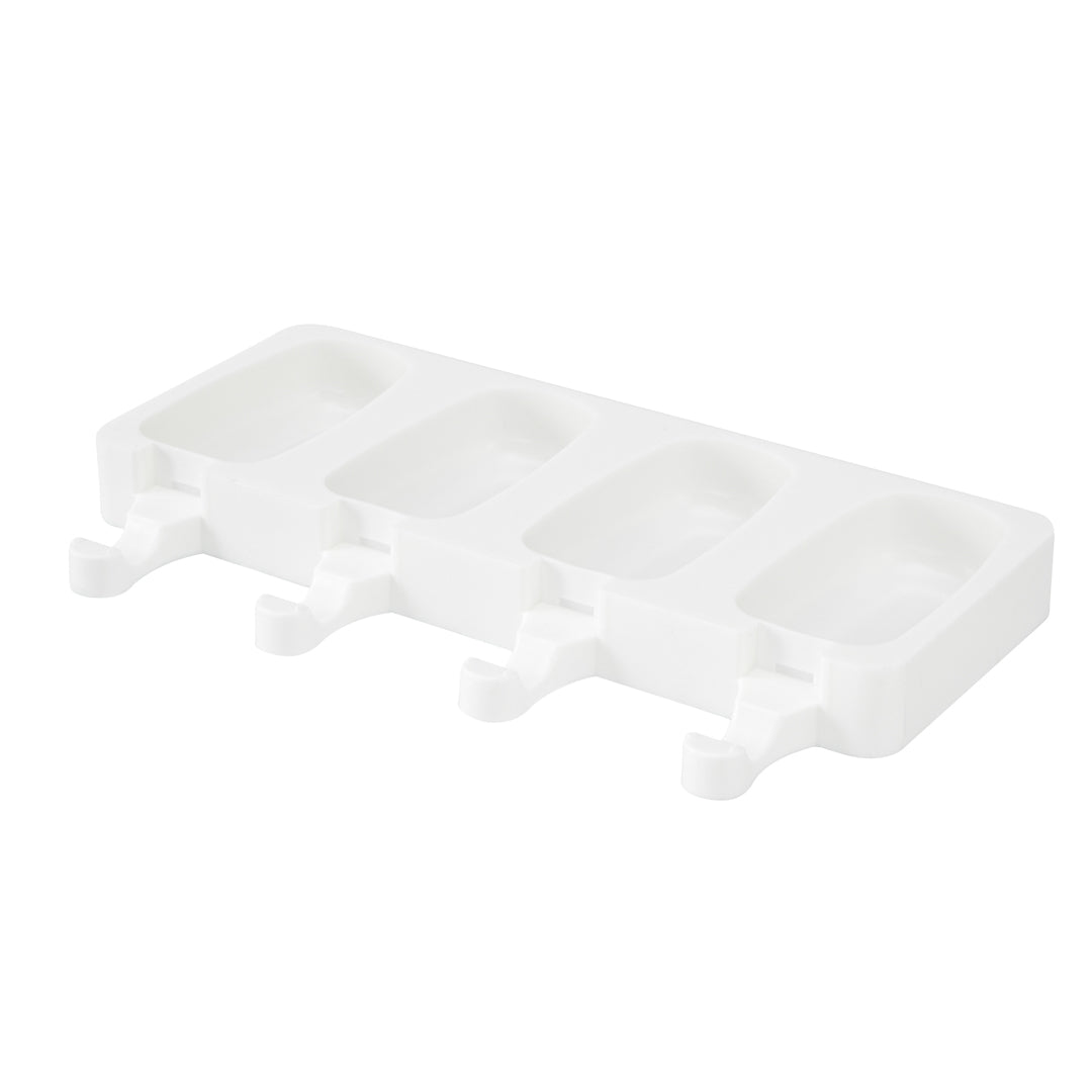 Pastry Tek Silicone Round Popsicle Mold - 4-Compartment - 1 count box