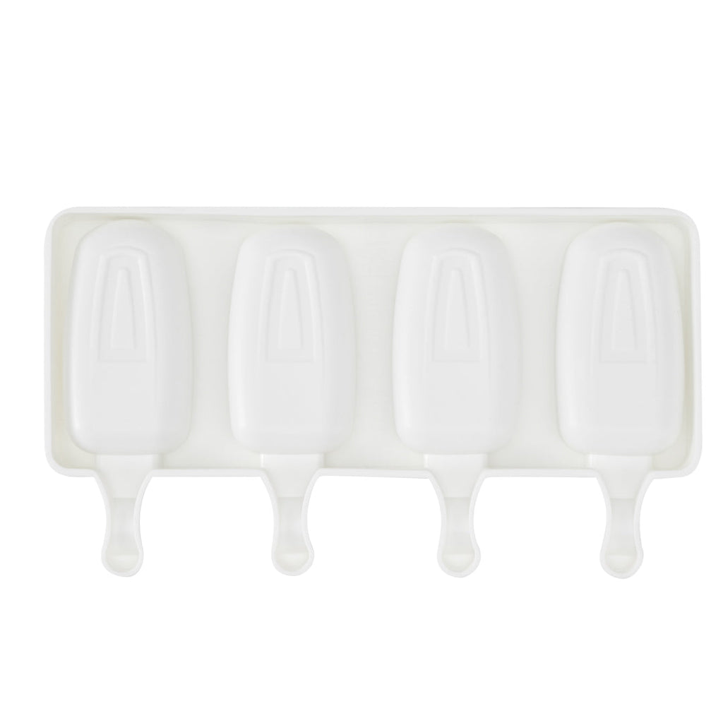 Pastry Tek Silicone Round Popsicle Mold - 4-Compartment - 1 count box