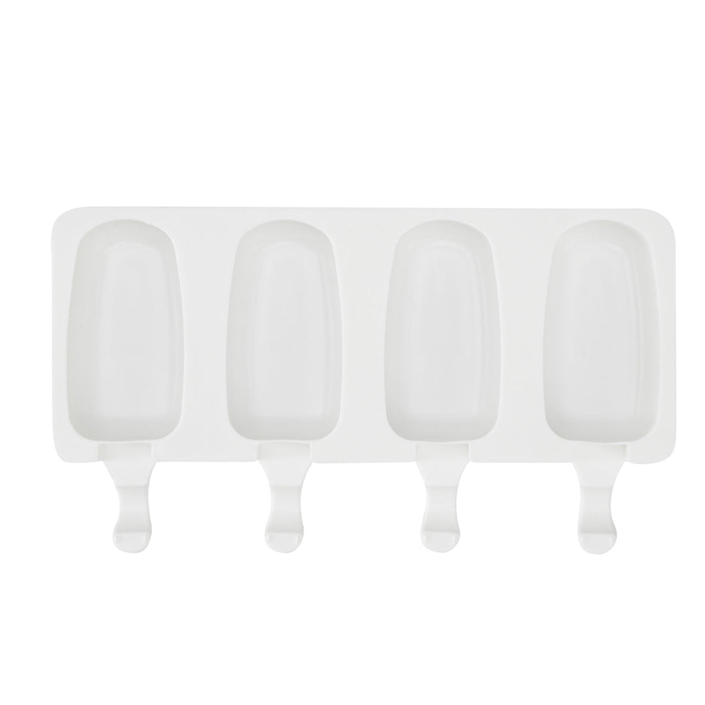 Pastry Tek Silicone Round Popsicle Mold - 4-Compartment - 1 count box