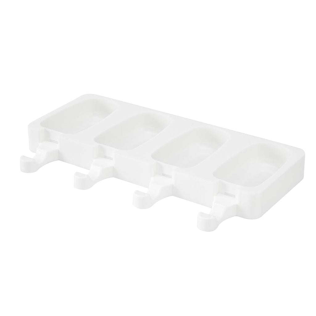 Pastry Tek Silicone Round Popsicle Mold - 4-Compartment - 10 count box