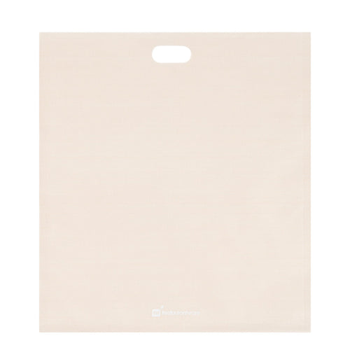 Bag Tek Kraft Plastic Large Toaster Bag - Non-Stick, Heat-Resistant, Semi-Disposable - 8 3/4" x 8" - 10 count box
