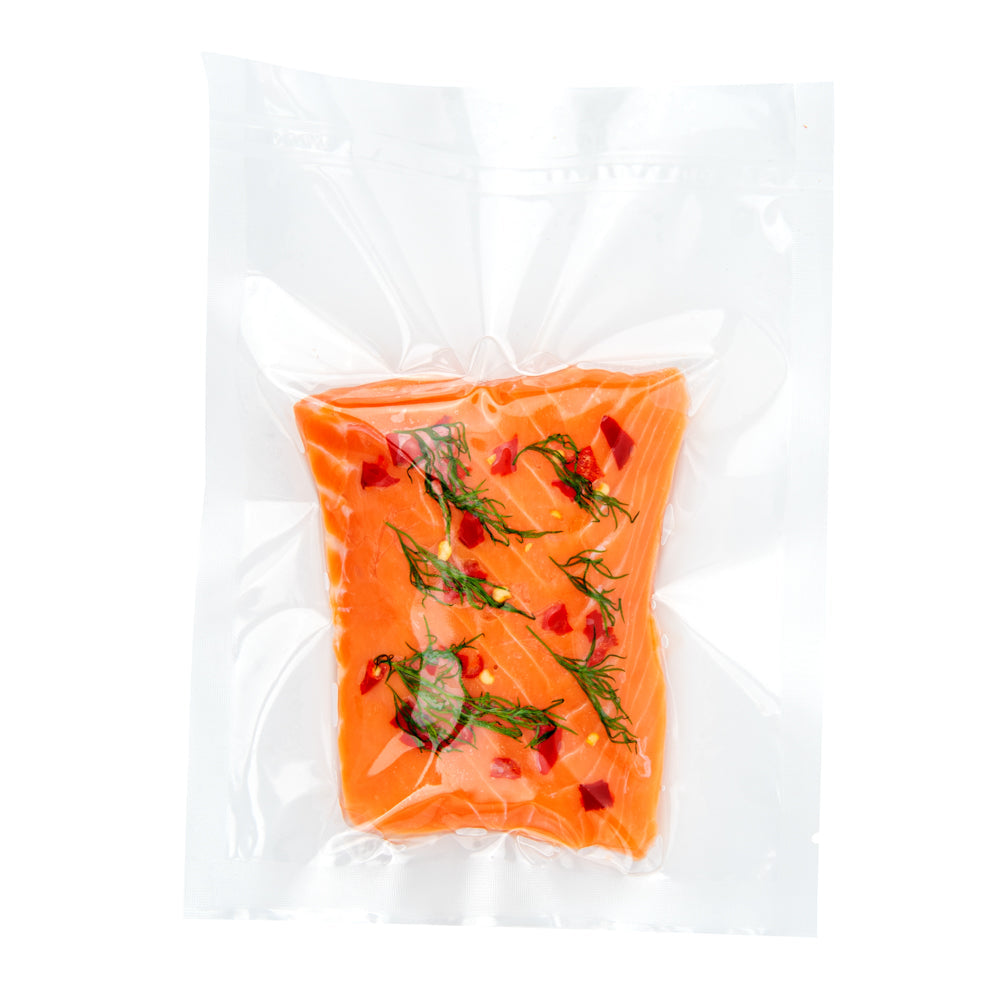 Fresh Hero Clear Plastic Vacuum Sealer Bags - for Chamber Vacuum Sealer, 3 mil, BPA-Free - 6" x 8" - 1000 count box