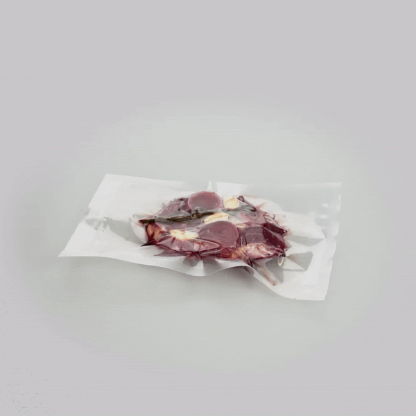 Fresh Hero Clear Plastic Vacuum Packaging Bag - for Chamber Vacuum Sealer, 3 mil, BPA-Free - 10" x 6" - 100 count box