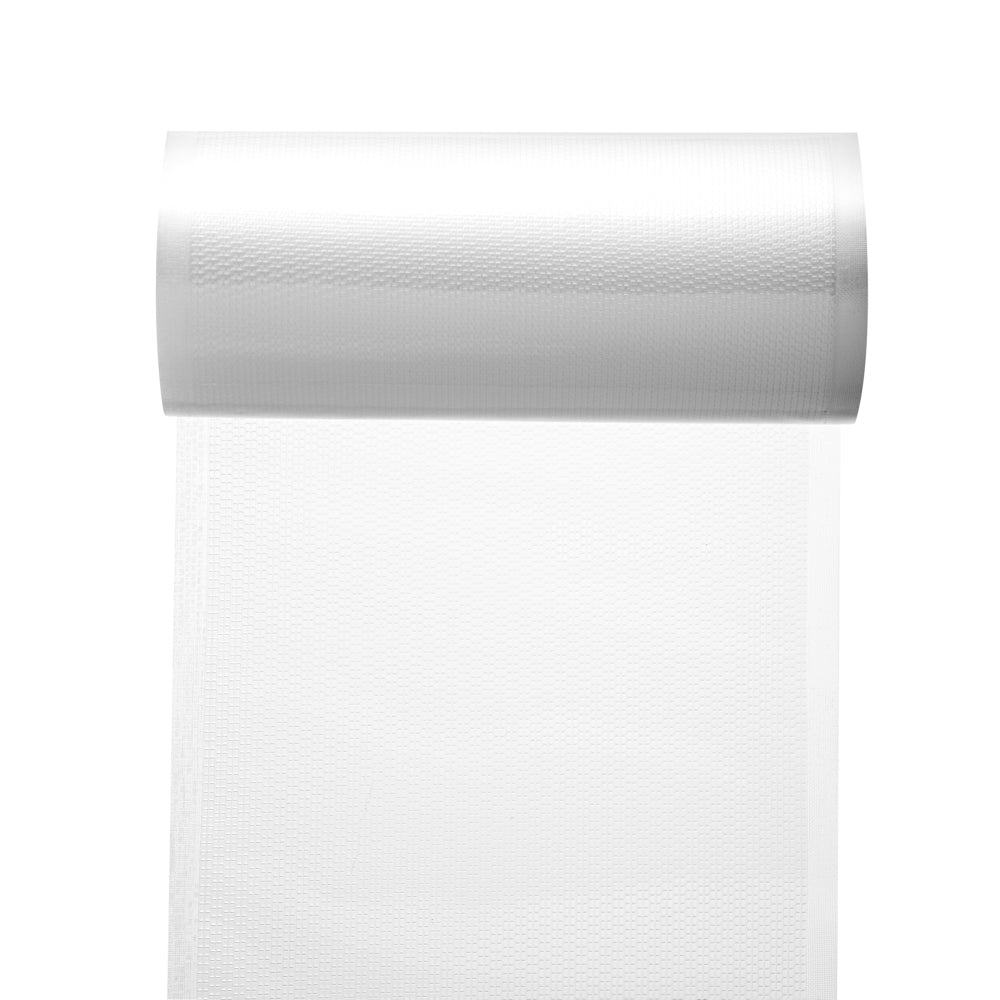 Fresh Hero Clear Plastic Full Mesh External Packaging Bag Roll - 3 mil - 8" x 50' - 1 count box