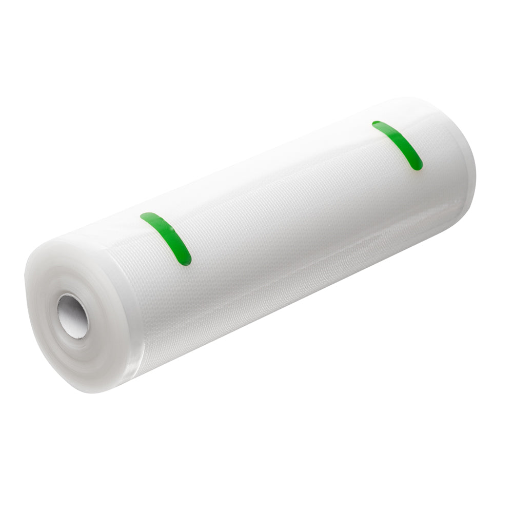 Fresh Hero Clear Plastic Full Mesh External Vacuum Sealer Bag Roll - 3 mil - 11 1/2" x 50' - 10 count box