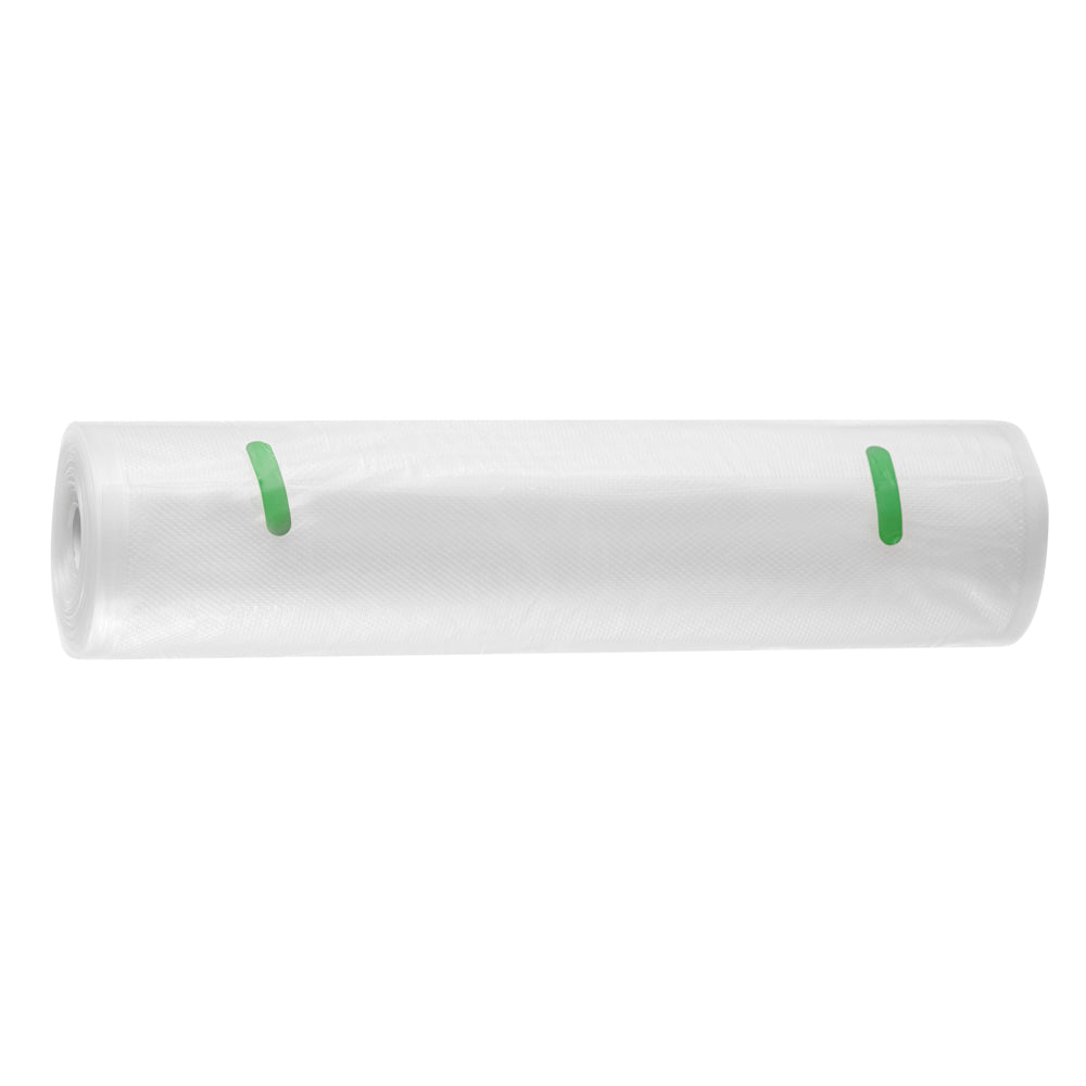 Fresh Hero Clear Plastic Full Mesh External Vacuum Sealer Bag Roll - 3 mil - 15" x 50' - 10 count box