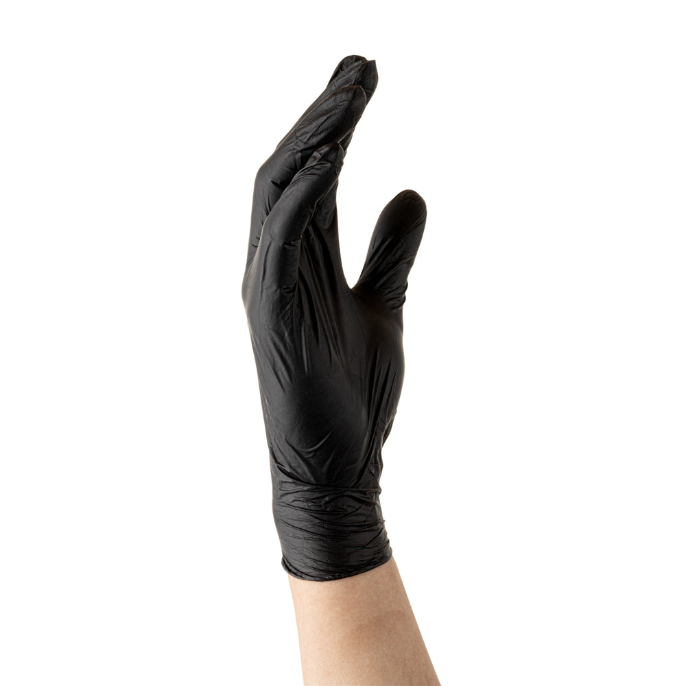 Low Derma Blackberry Medium Nitrile Gloves - Hypoallergenic, Non-Sterile, Powder-Free - 1000 count box