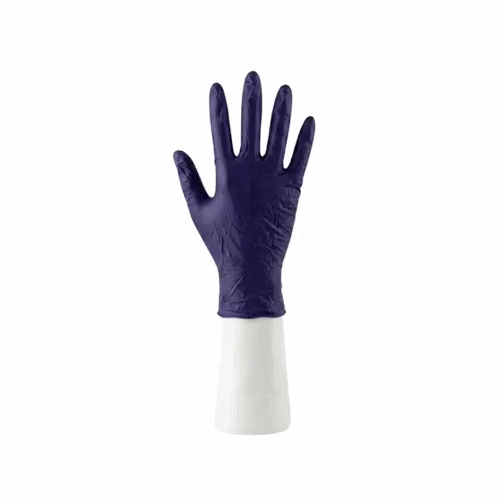 Low Derma Dark Blue Large Nitrile Gloves - Hypoallergenic, Non-Sterile, Powder-Free - 1000 count box