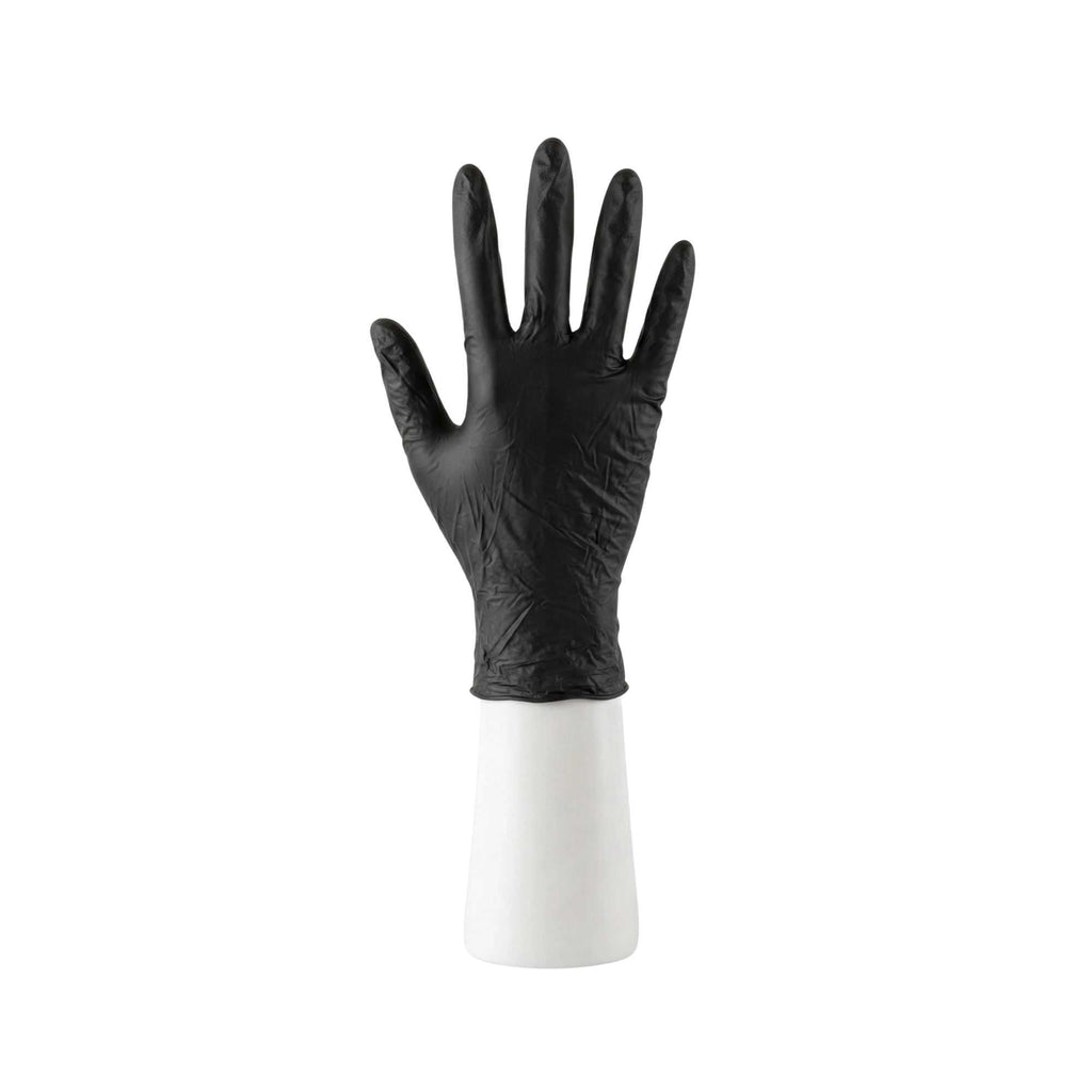 Low Derma Blackberry Extra Large Nitrile Gloves - Hypoallergenic, Non-Sterile, Powder-Free - 100 count box