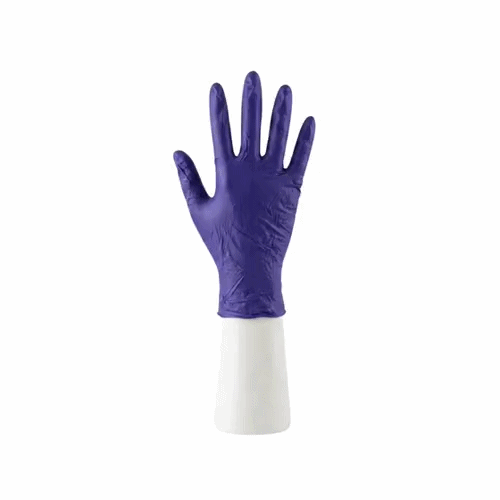 Low Derma Blue Extra Large Nitrile Gloves - Hypoallergenic, Non-Sterile, Powder-Free - 1000 count box