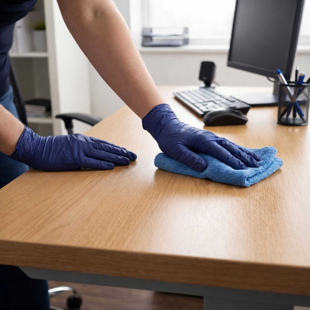 Low Derma Blue Extra Large Nitrile Gloves - Hypoallergenic, Non-Sterile, Powder-Free - 1000 count box