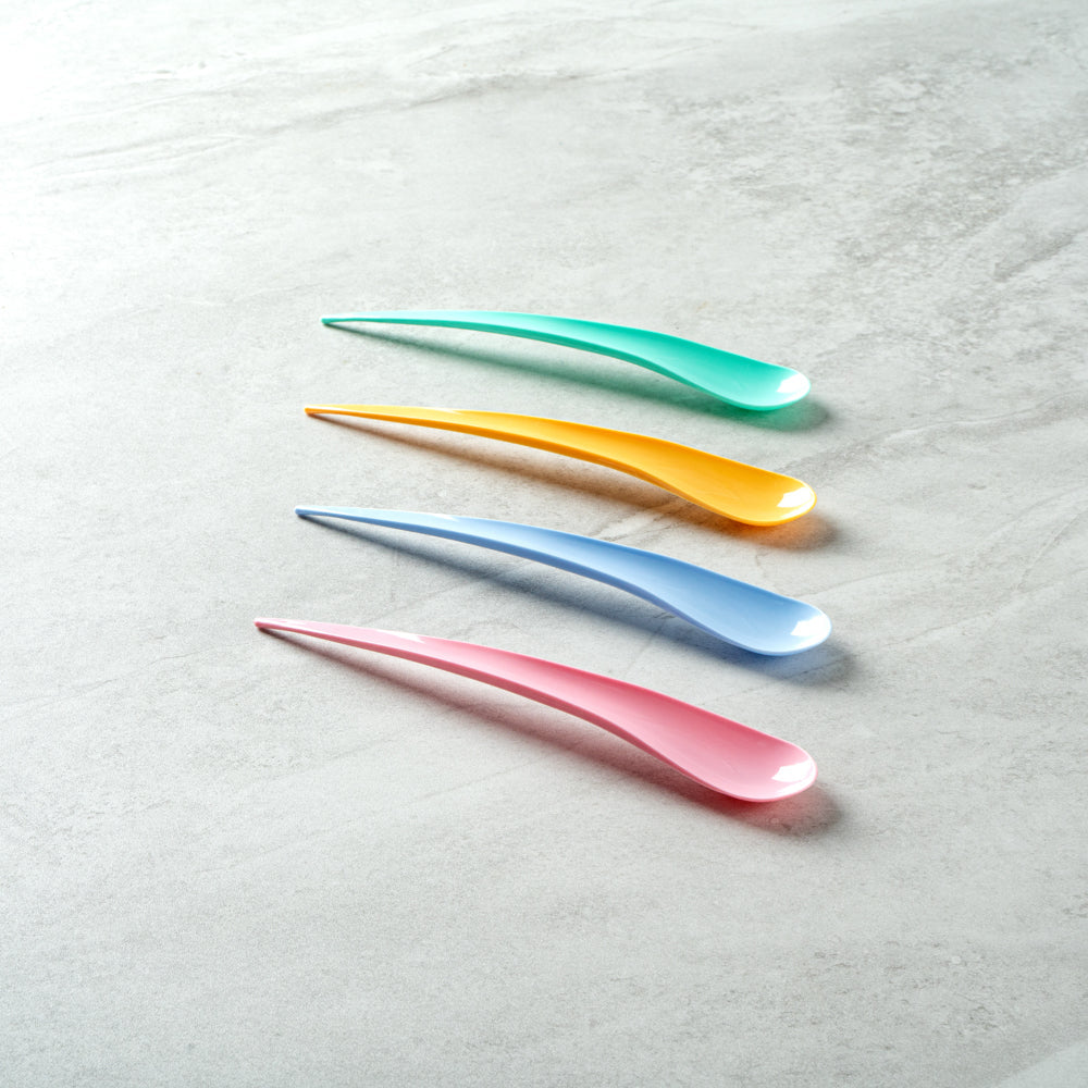 Chef 101 Pink Plastic Deco Party Spoon - 8" - 500 count box