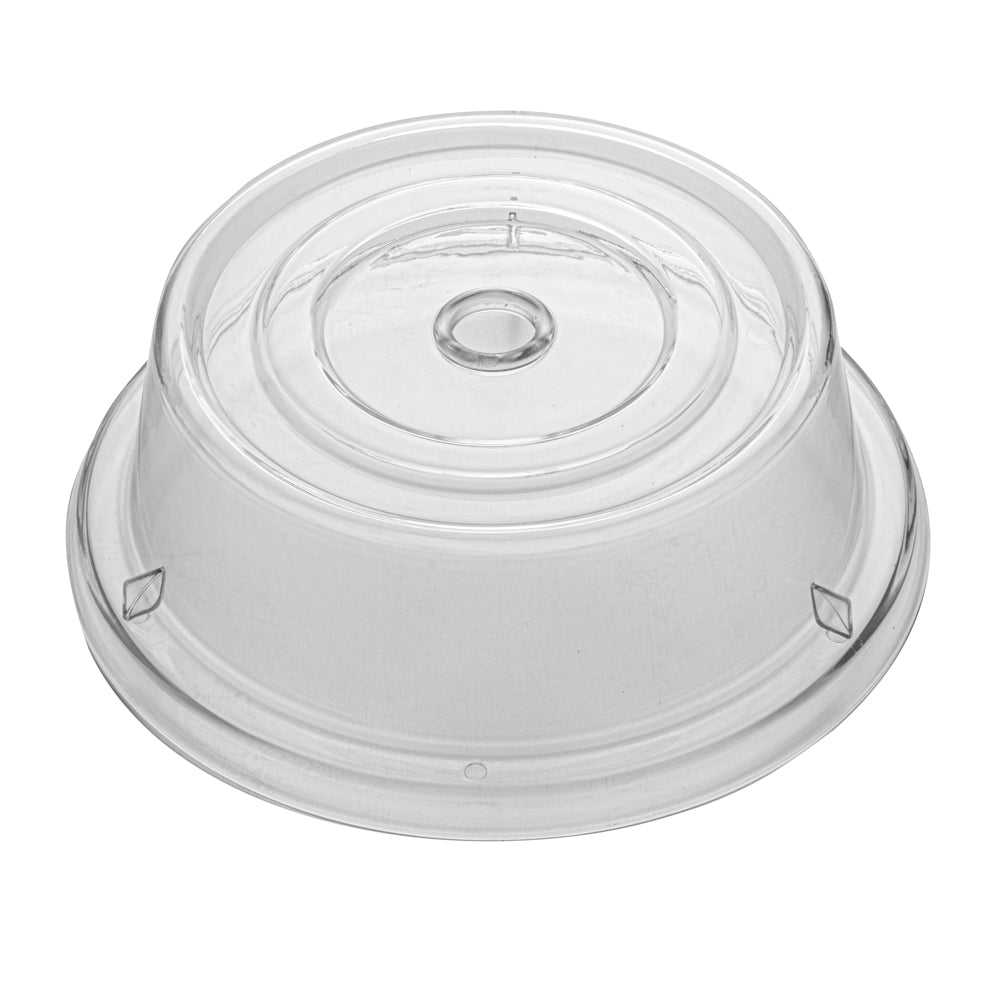 Cater Tek Clear Polycarbonate Plate Cover - 8 1/2" - 10 count box