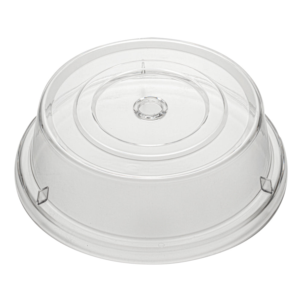 Cater Tek Clear Polycarbonate Plate Cover - 10 1/4" - 1 count box