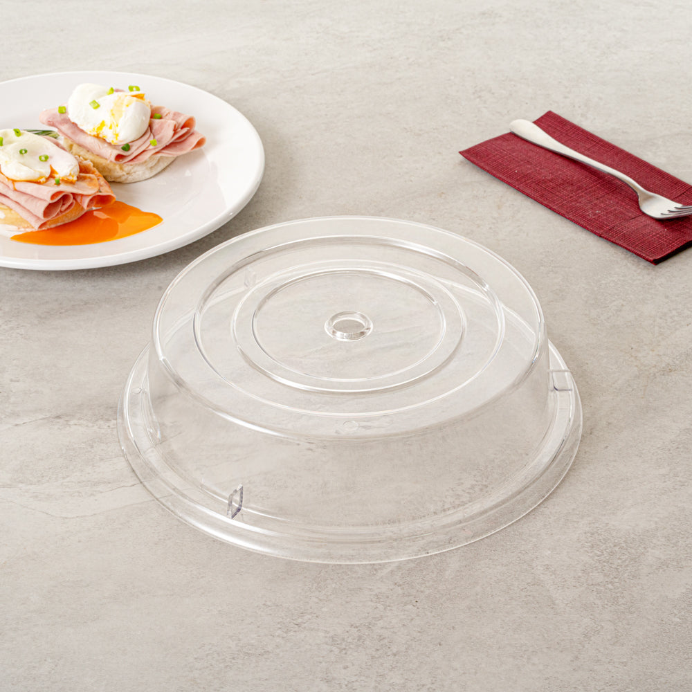 Cater Tek Clear Polycarbonate Plate Cover - 11" - 1 count box