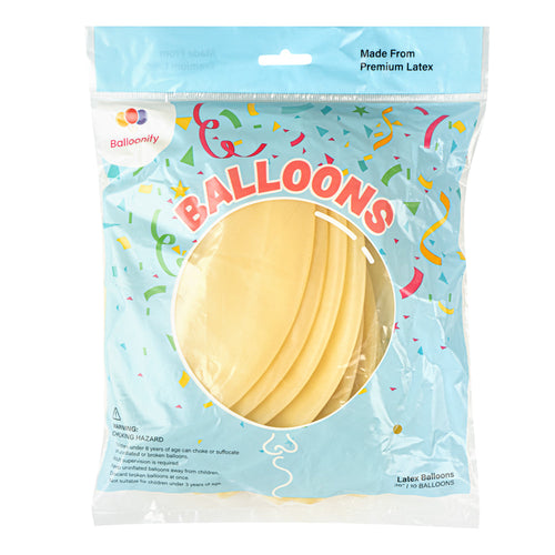 Balloonify Clear Latex Balloon - 36" - 10 count box