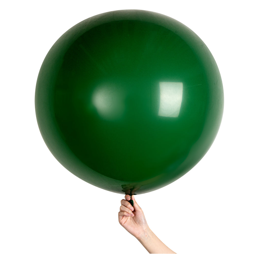 Balloonify Dark Green Latex Balloon - 36" - 10 count box