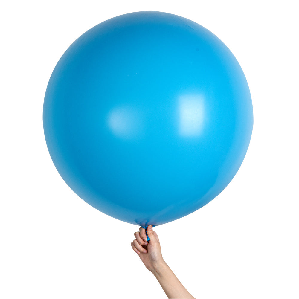 Balloonify Light Blue Latex Balloon - 36" - 10 count box