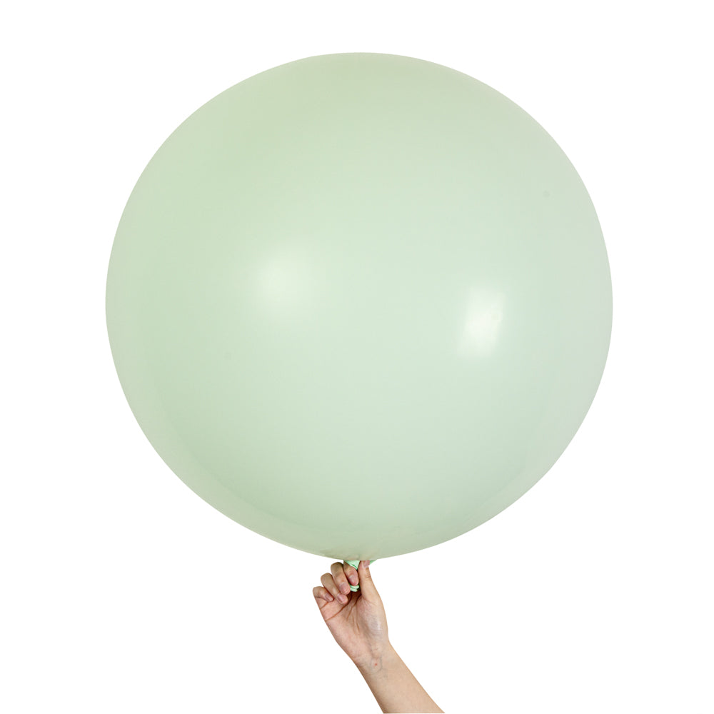 Balloonify Pastel Green Latex Balloon - 36" - 10 count box