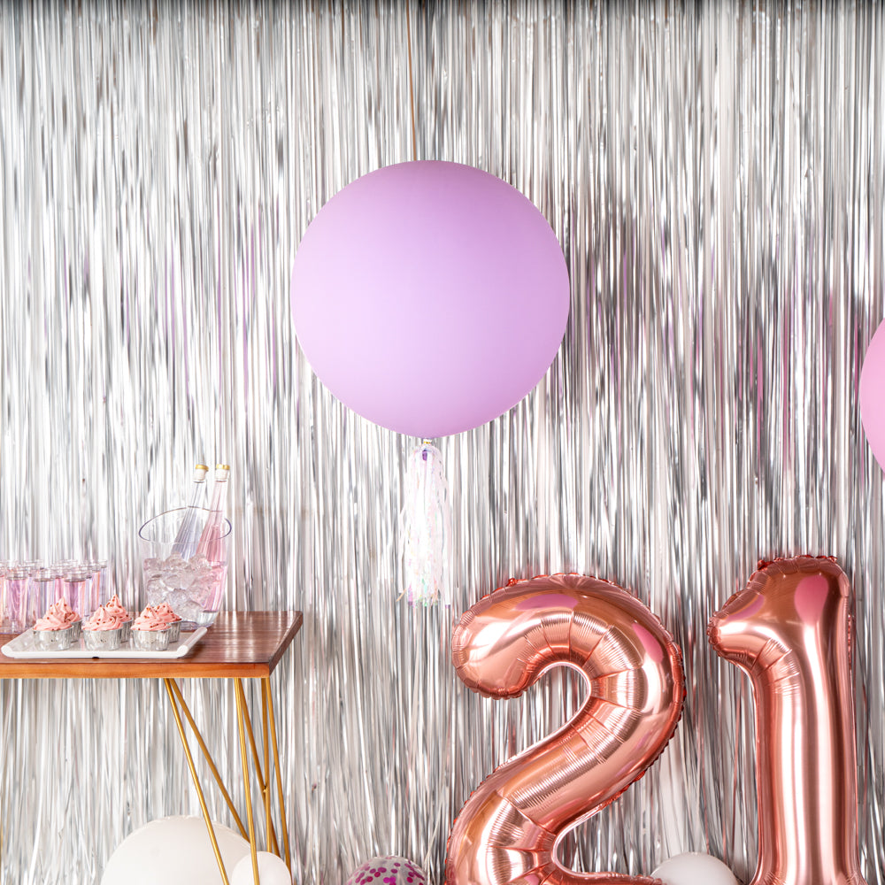 Balloonify Pastel Purple Latex Balloon - 36" - 10 count box