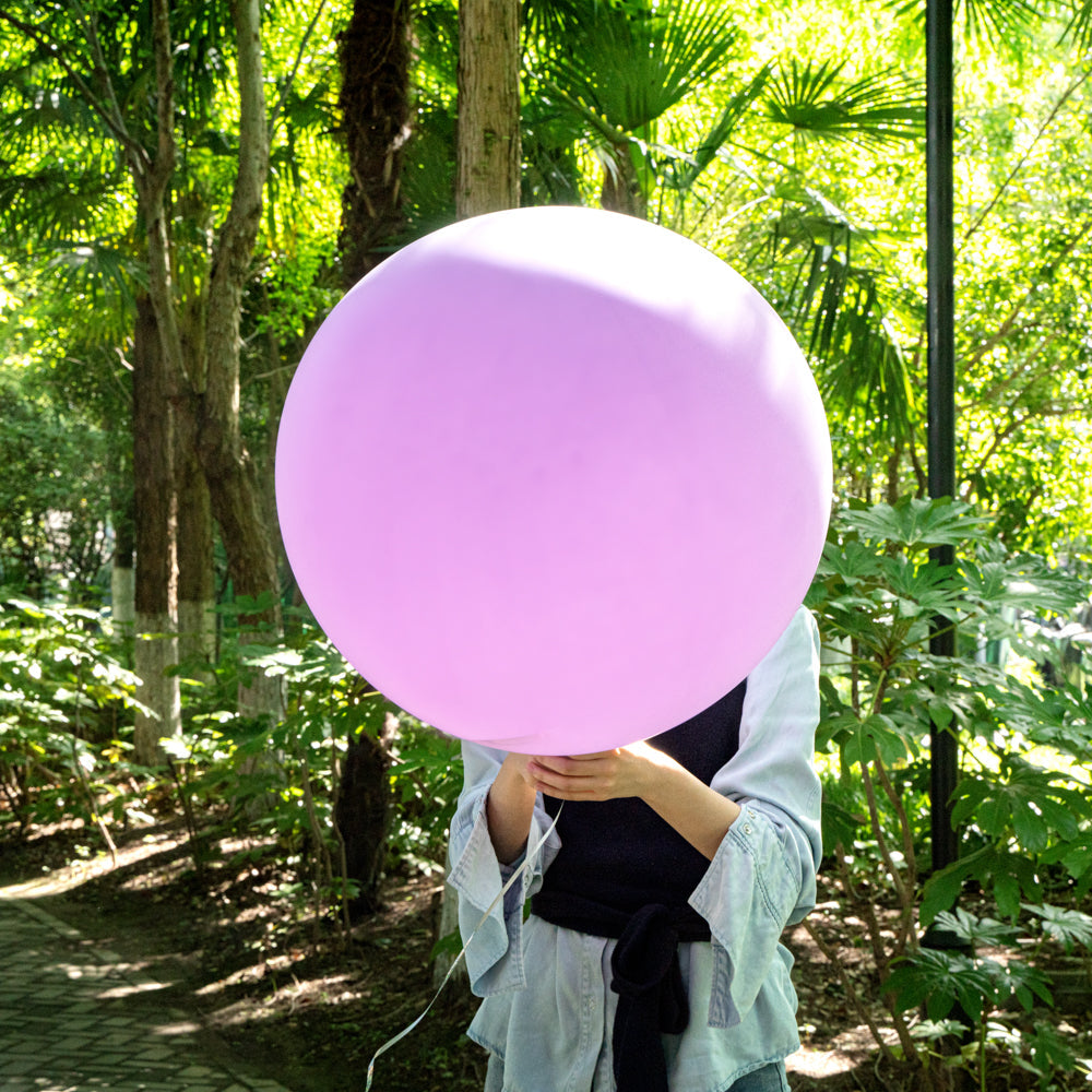 Balloonify Pastel Purple Latex Balloon - 36" - 10 count box