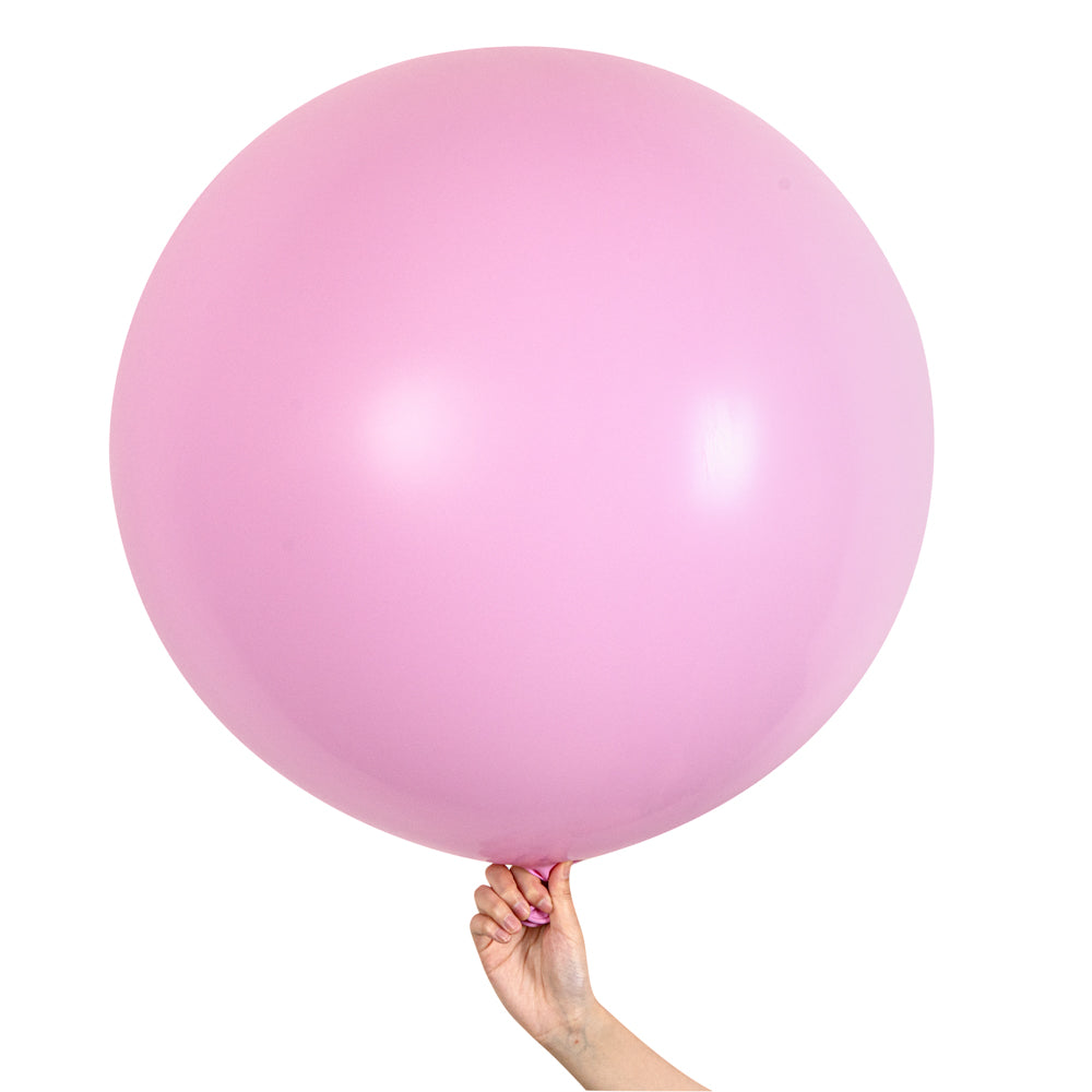 Balloonify Pastel Rose Red Latex Balloon - 36" - 10 count box