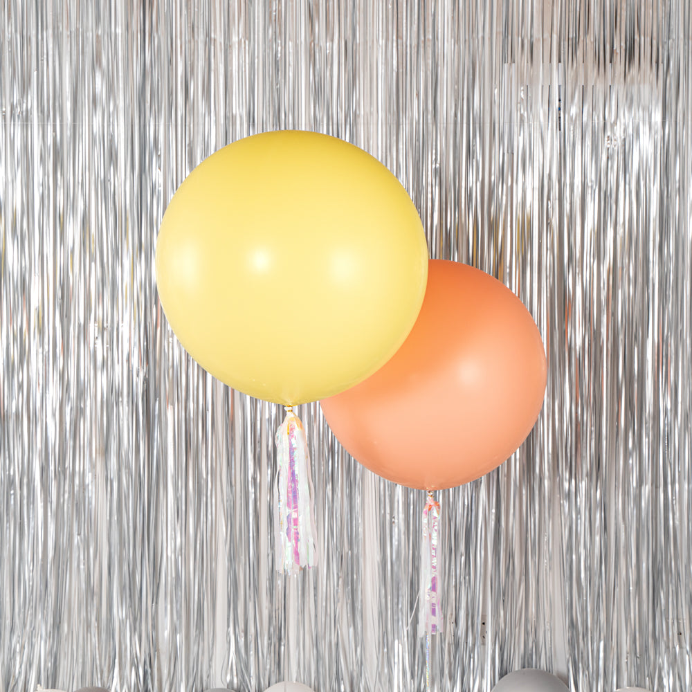 Balloonify Pastel Yellow Latex Balloon - 36" - 10 count box