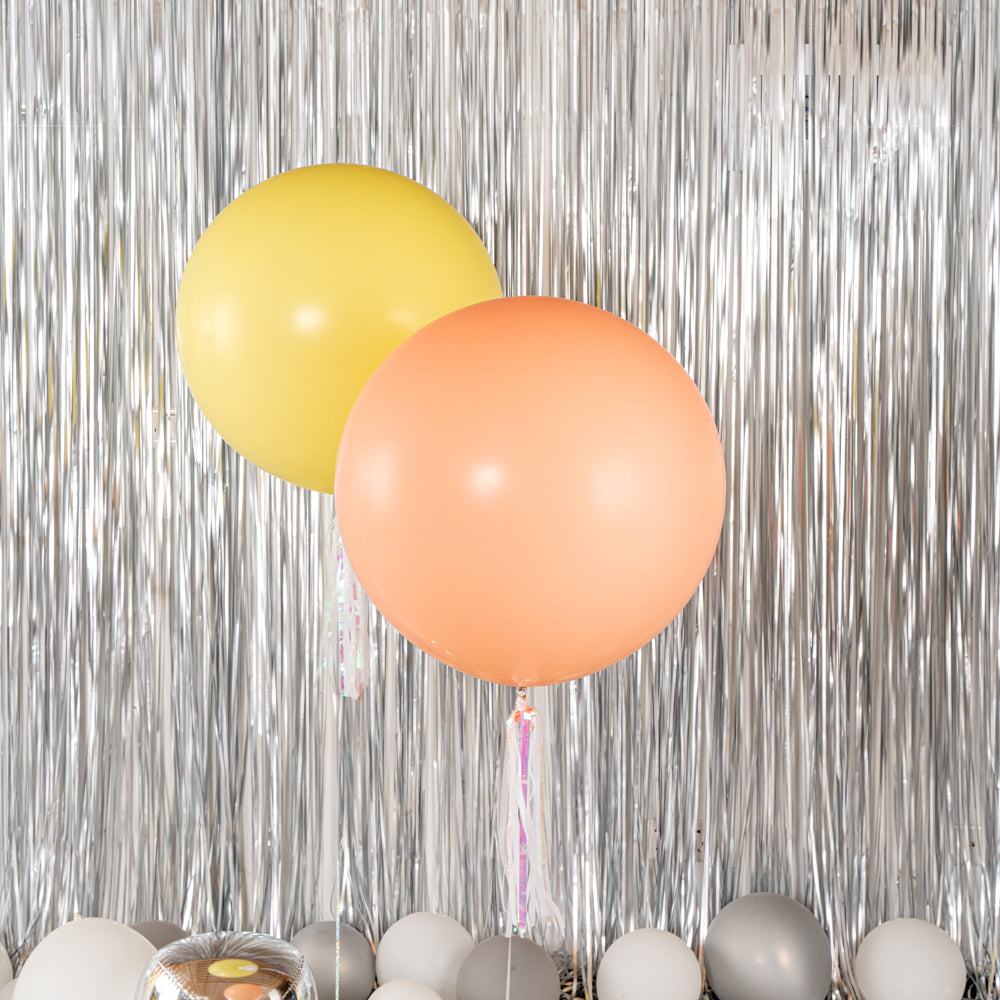 Balloonify Pastel Orange Latex Balloon - 36" - 10 count box