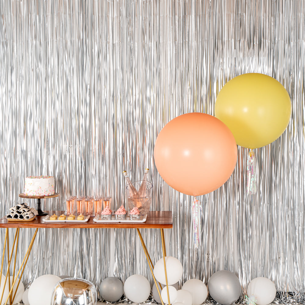 Balloonify Pastel Orange Latex Balloon - 36" - 10 count box