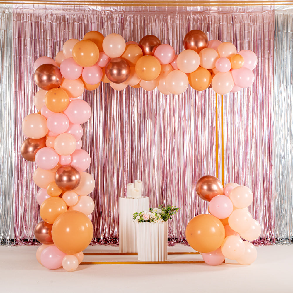 Balloonify Nude, Pink and Rose Gold Balloon Arch / Garland Kit - 139 Pieces - 1 count box