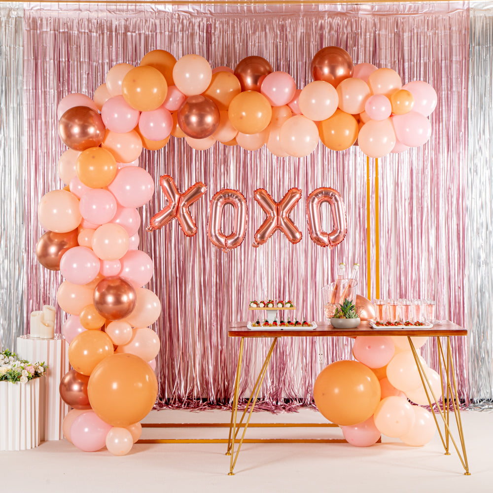 Balloonify Nude, Pink and Rose Gold Balloon Arch / Garland Kit - 139 Pieces - 1 count box