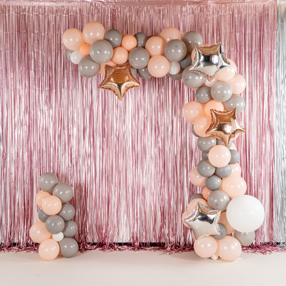Balloonify Champagne Star Balloon Arch / Garland Kit - 129 Pieces - 1 count box