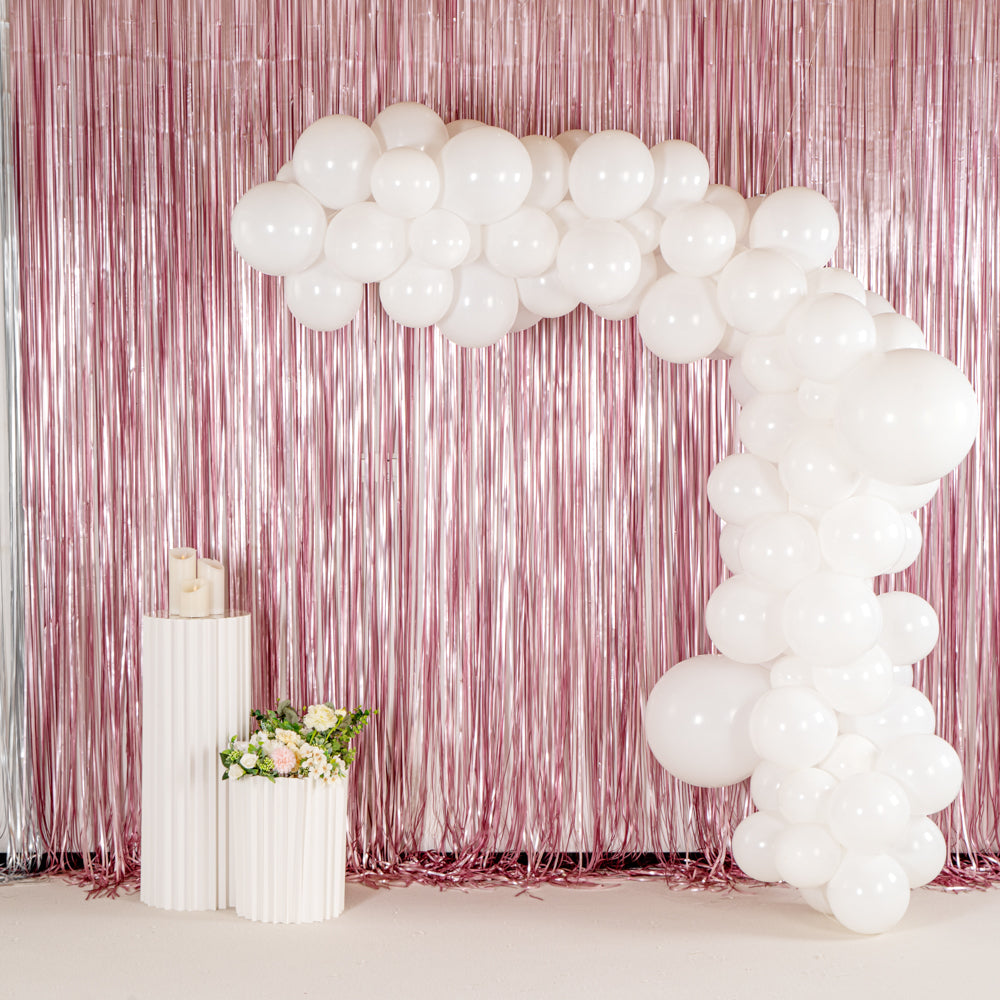 Balloonify White Balloon Arch / Garland Kit - 105 Pieces - 1 count box