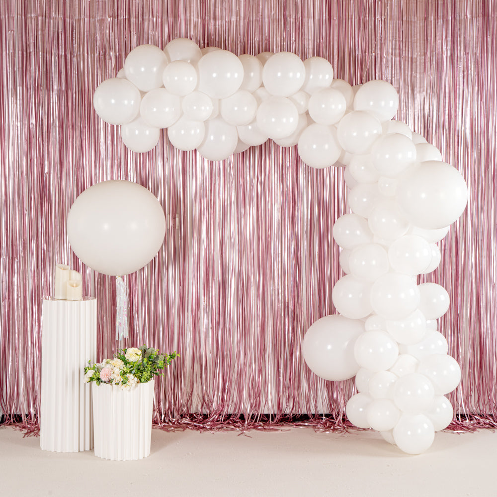 Balloonify White Balloon Arch / Garland Kit - 105 Pieces - 1 count box
