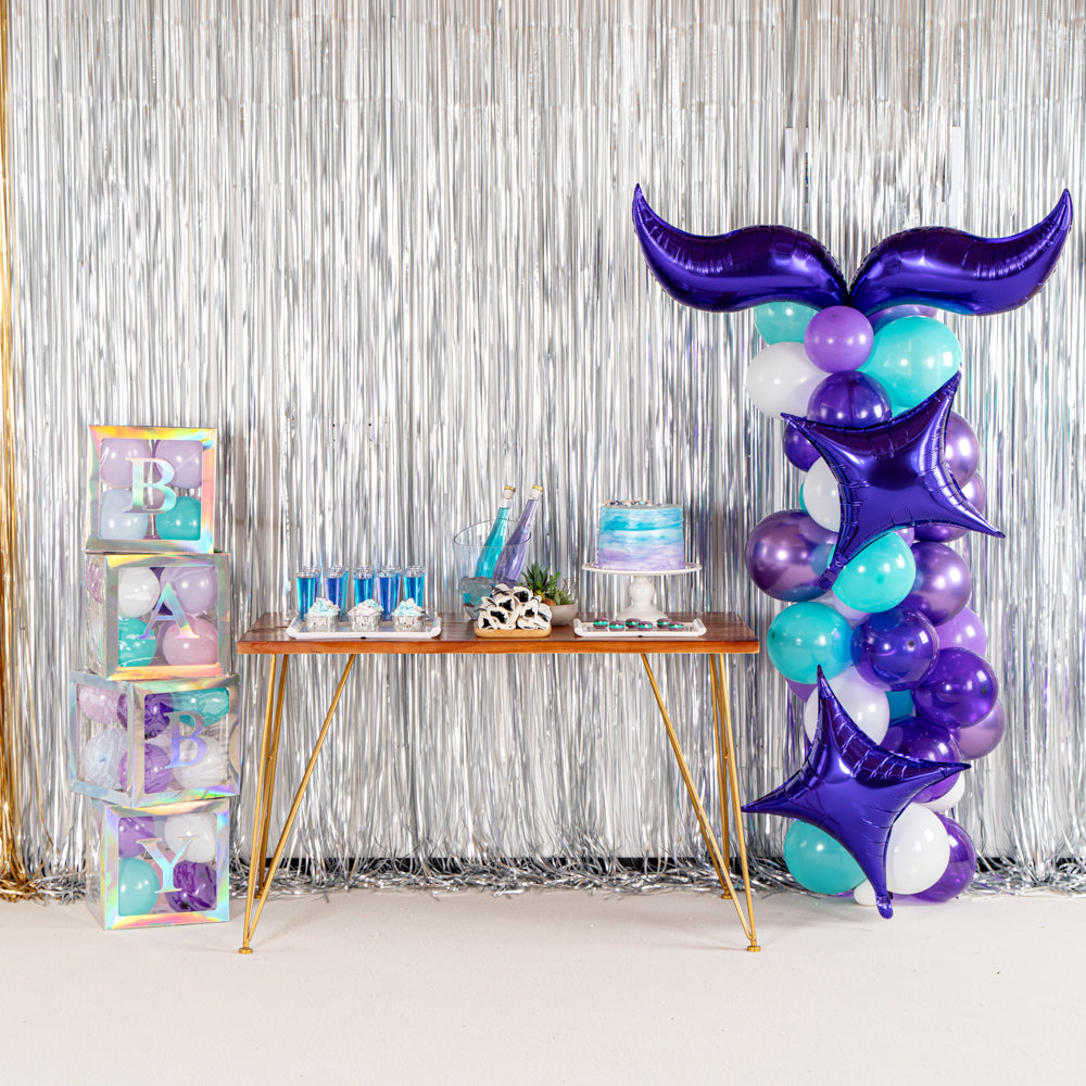 Balloonify Sparkle Mermaid Balloon Arch / Garland Kit - 89 Pieces - 1 count box