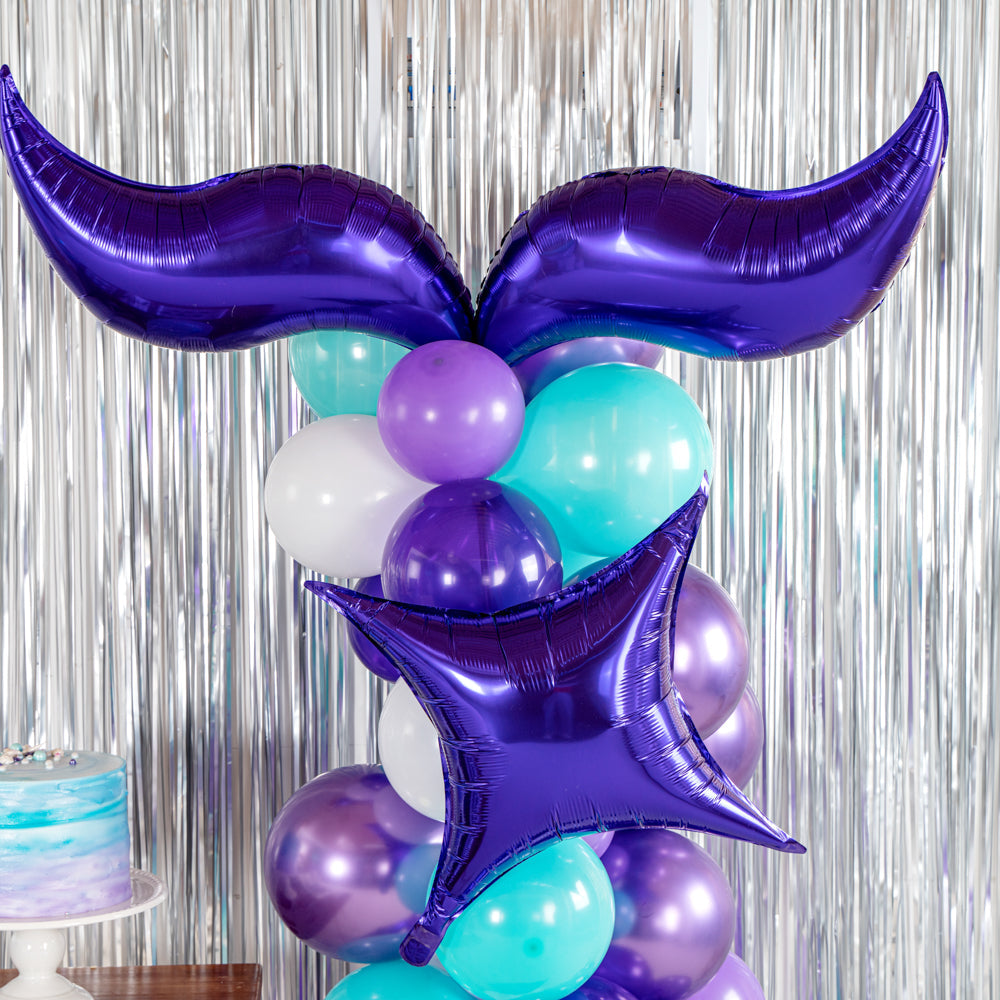 Balloonify Sparkle Mermaid Balloon Arch / Garland Kit - 89 Pieces - 1 count box