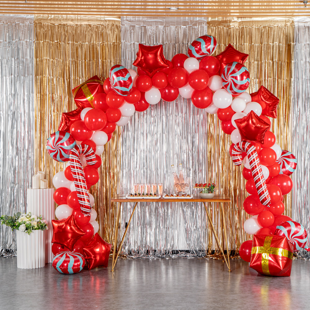 Balloonify Holiday Balloon Arch / Garland Kit - 141 Pieces - 1 count box