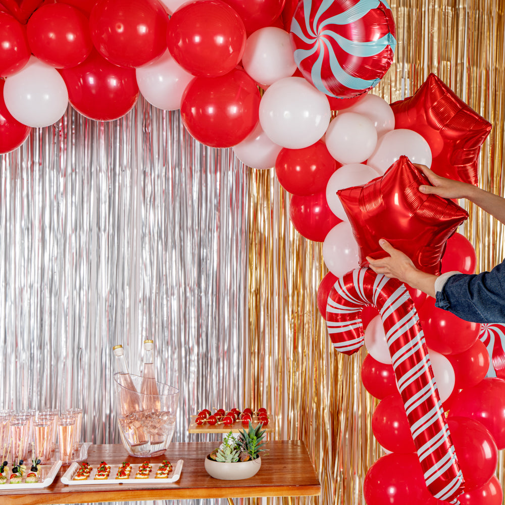 Balloonify Holiday Balloon Arch / Garland Kit - 141 Pieces - 1 count box