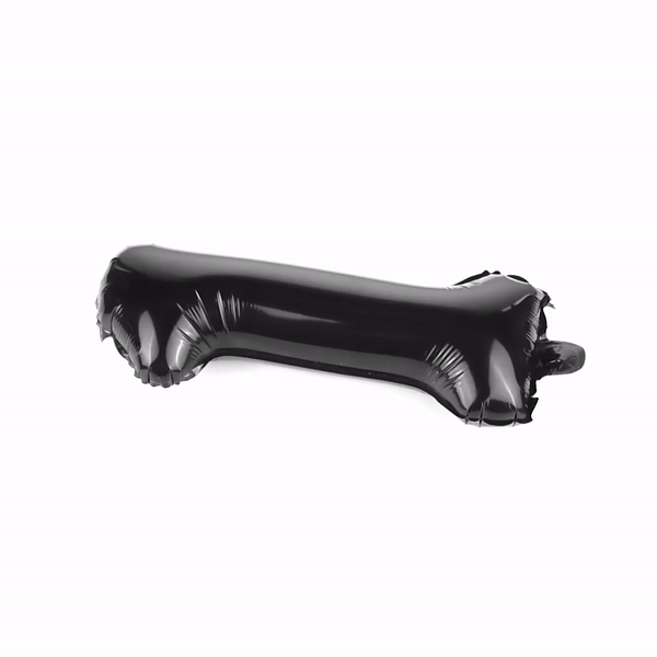 Balloonify Black Mylar Number 1 Balloon - 16" - 1 count box