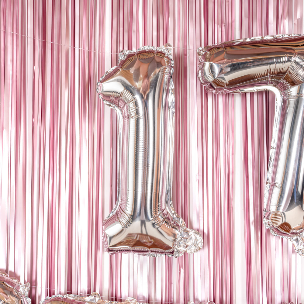 Balloonify Silver Mylar Number 1 Balloon - 16" - 1 count box
