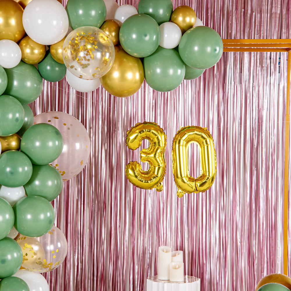 Balloonify Gold Mylar Number 3 Balloon - 16" - 1 count box