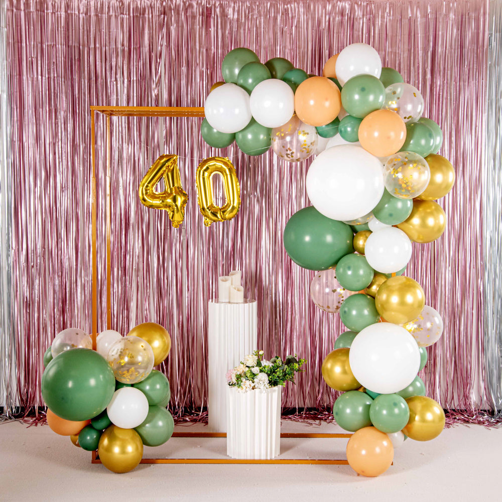Balloonify Gold Mylar Number 4 Balloon - 16" - 1 count box