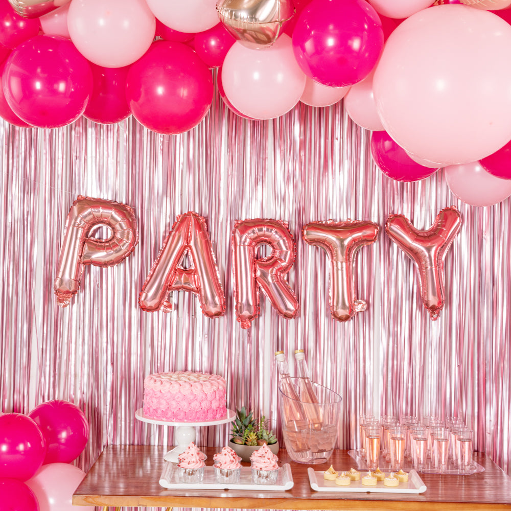 Balloonify Rose Gold Mylar Letter A Balloon - 16" - 1 count box