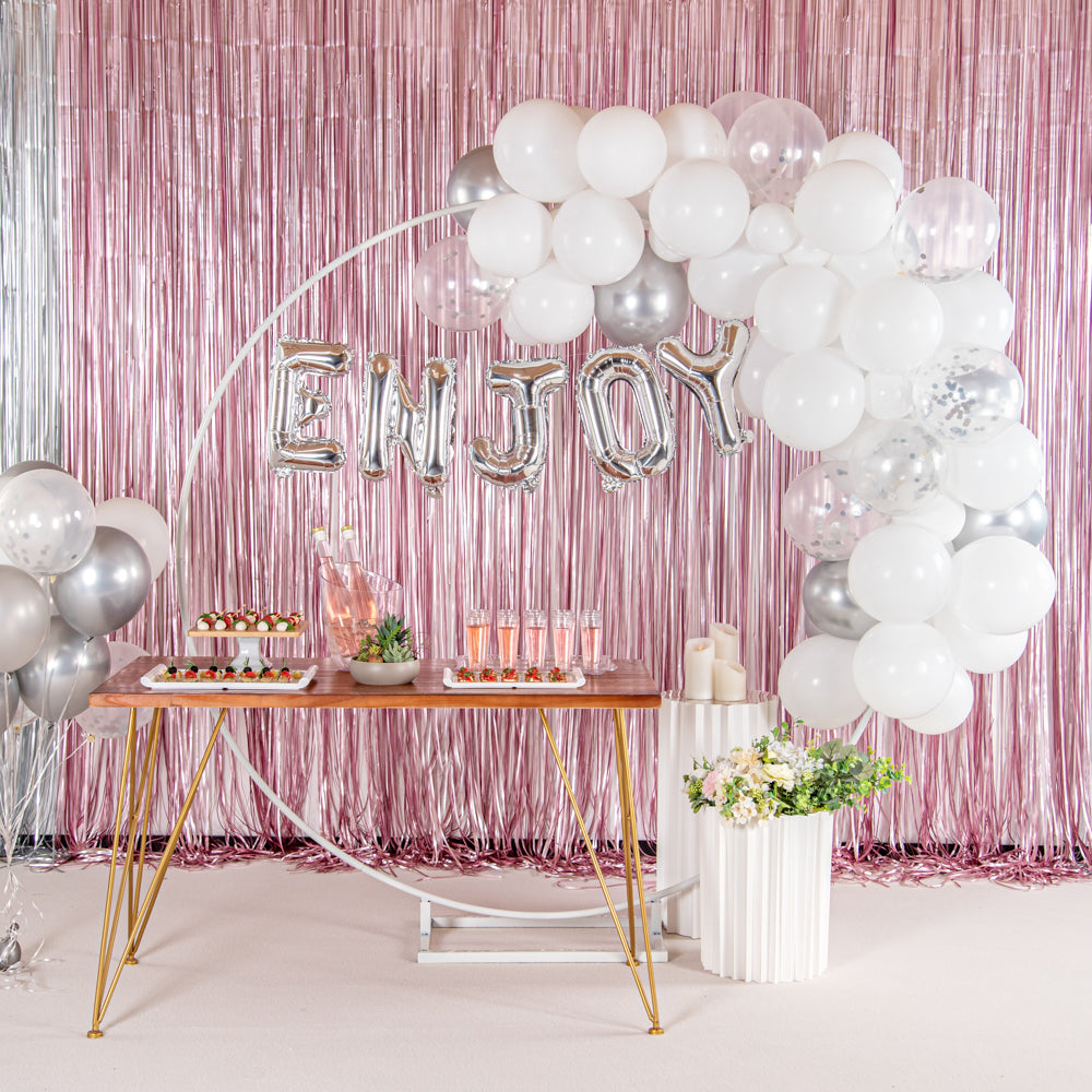 Balloonify Silver Mylar Letter J Balloon - 16" - 1 count box