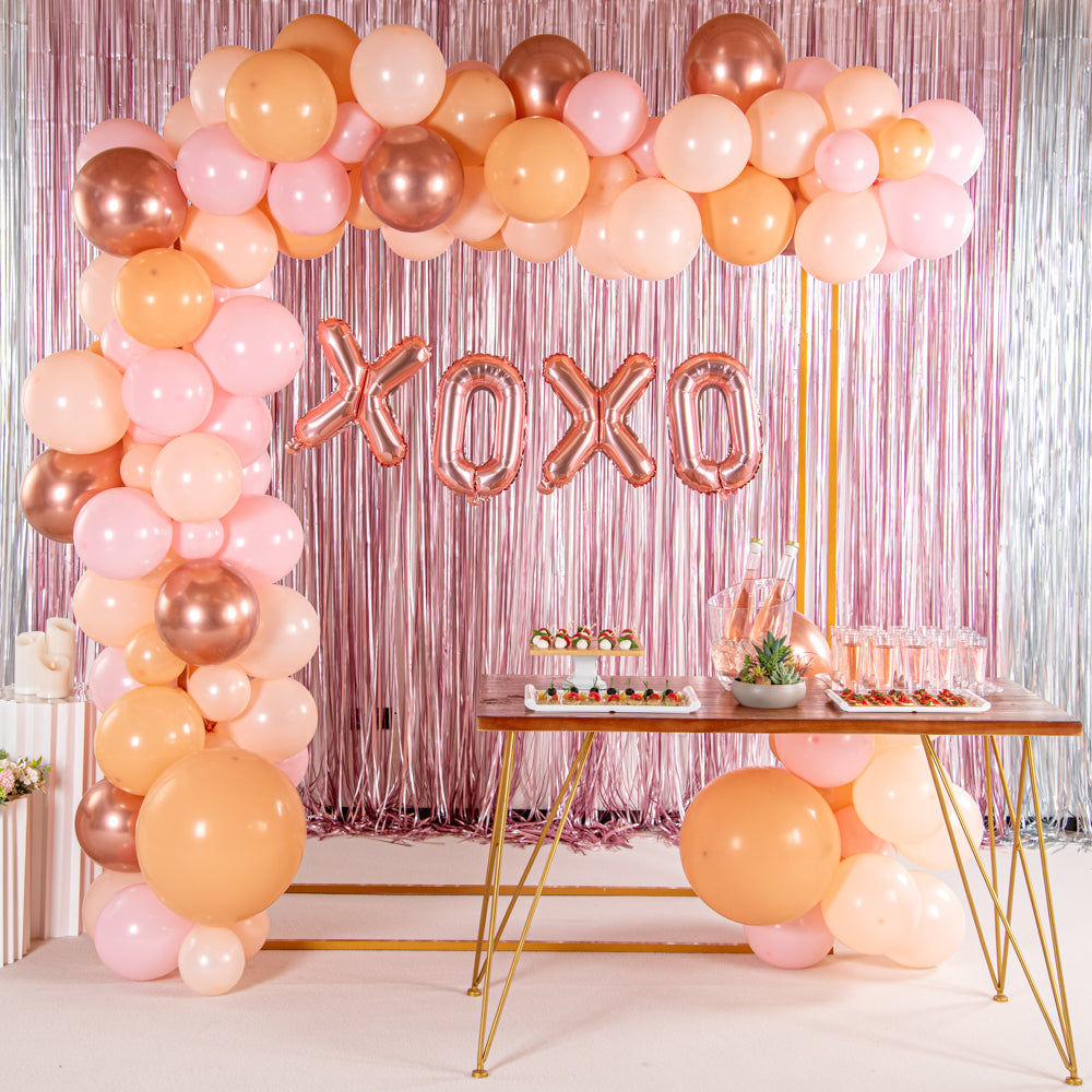 Balloonify Rose Gold Mylar Letter O Balloon - 16" - 1 count box