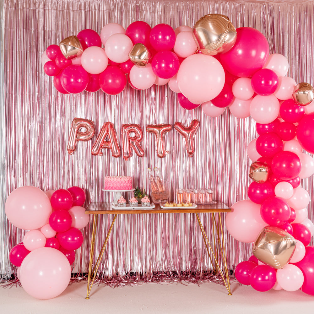 Balloonify Rose Gold Mylar Letter P Balloon - 16" - 1 count box