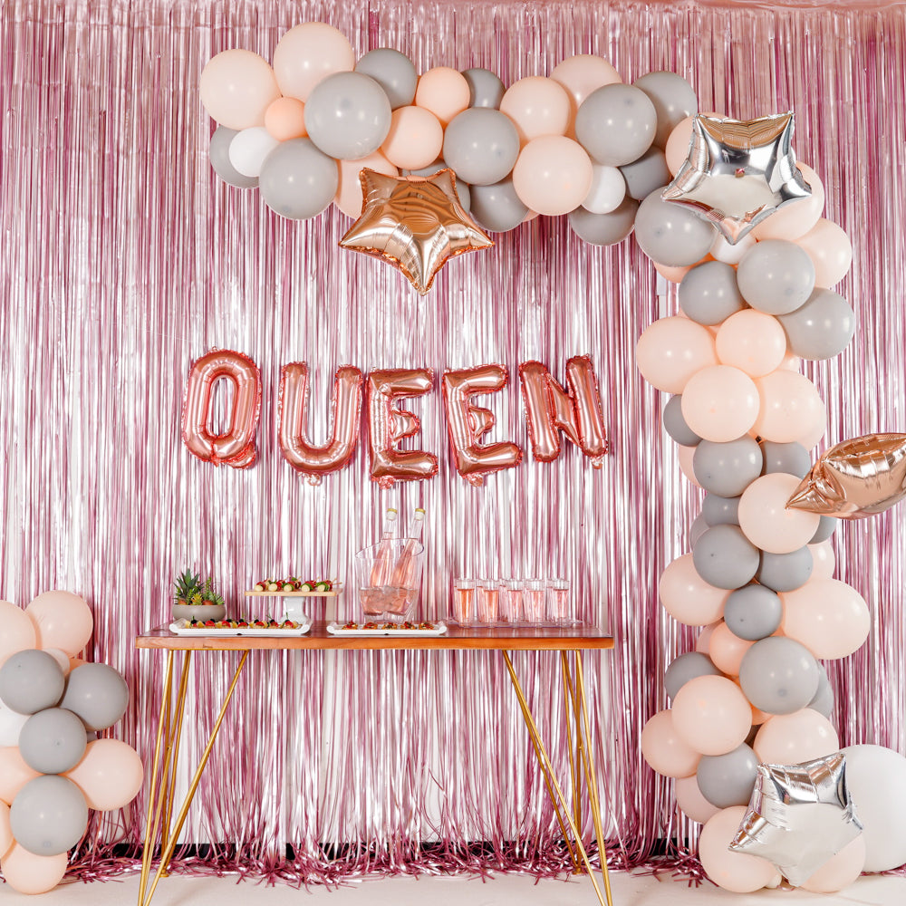 Balloonify Rose Gold Mylar Letter Q Balloon - 16" - 1 count box